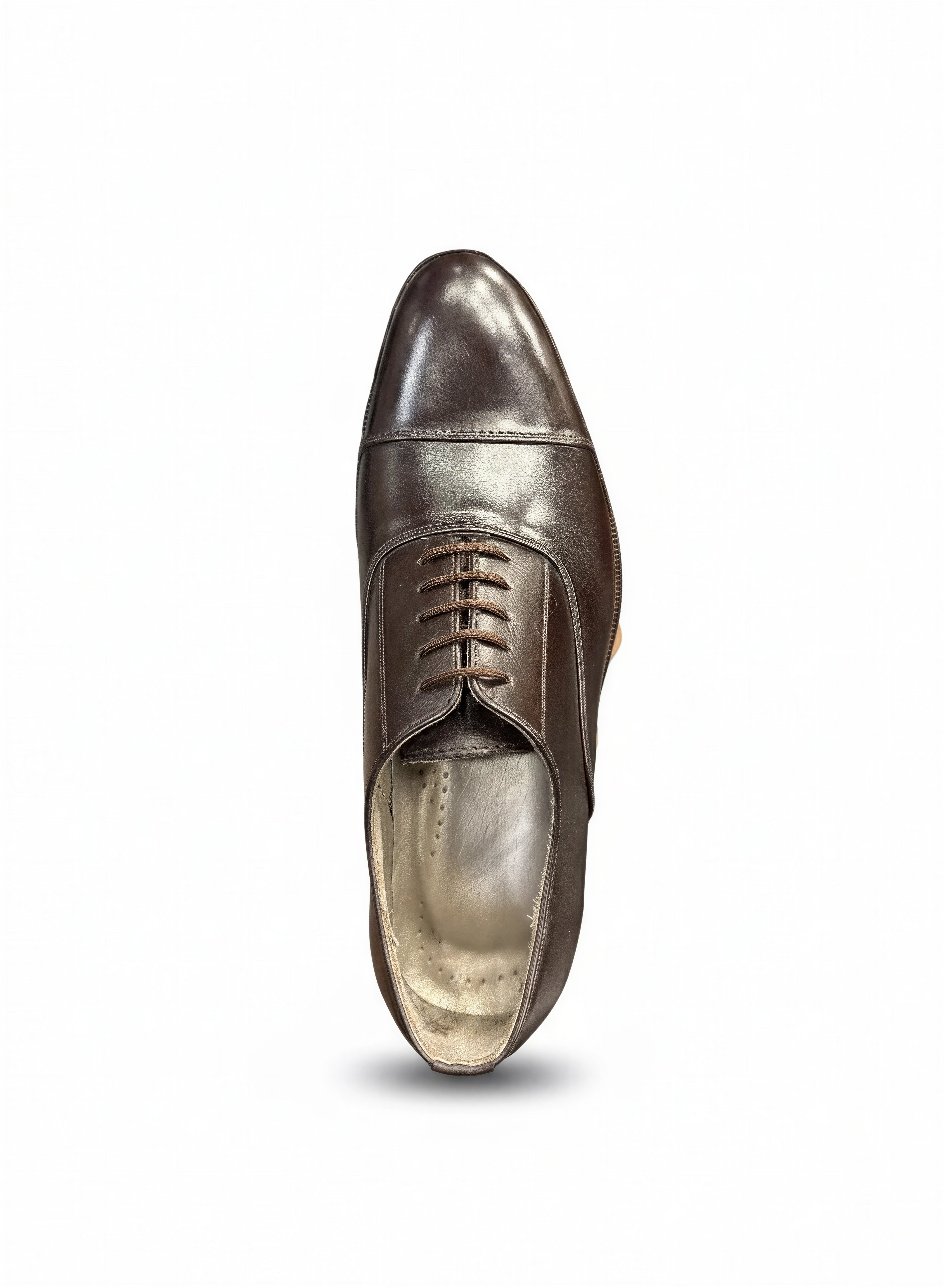 Brown Captoe Oxfords