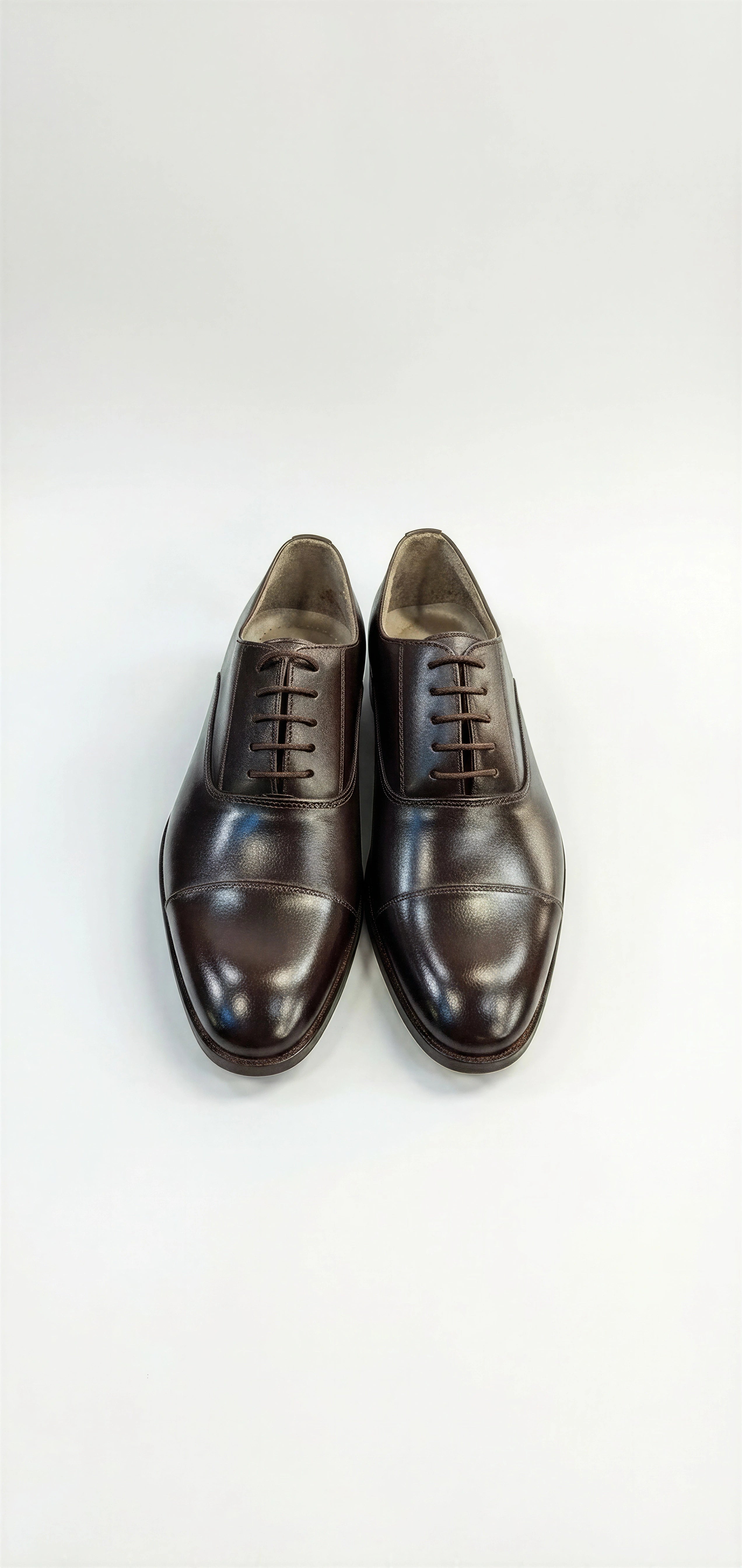 Brown Captoe Oxfords