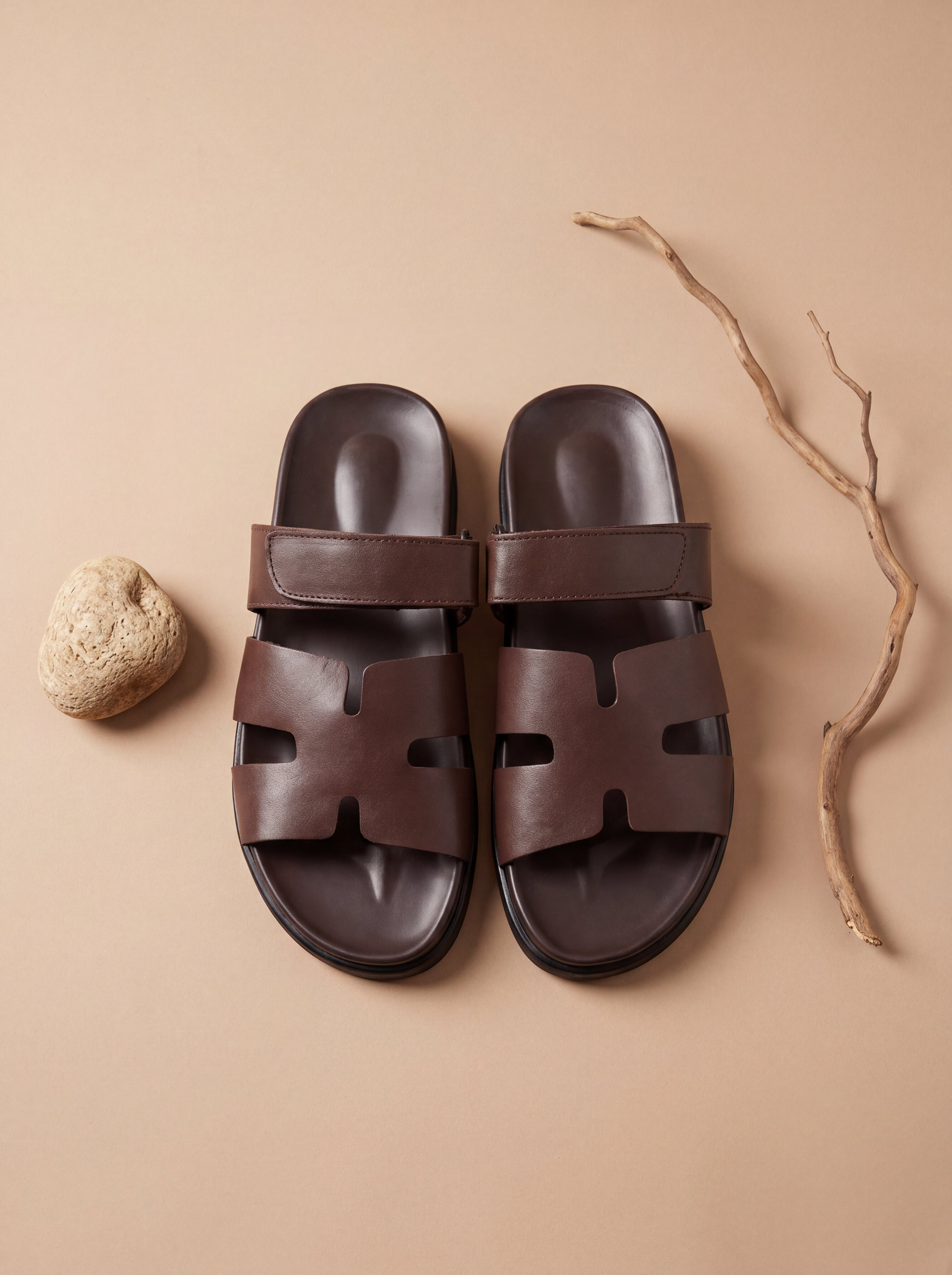 M2 leather sandal